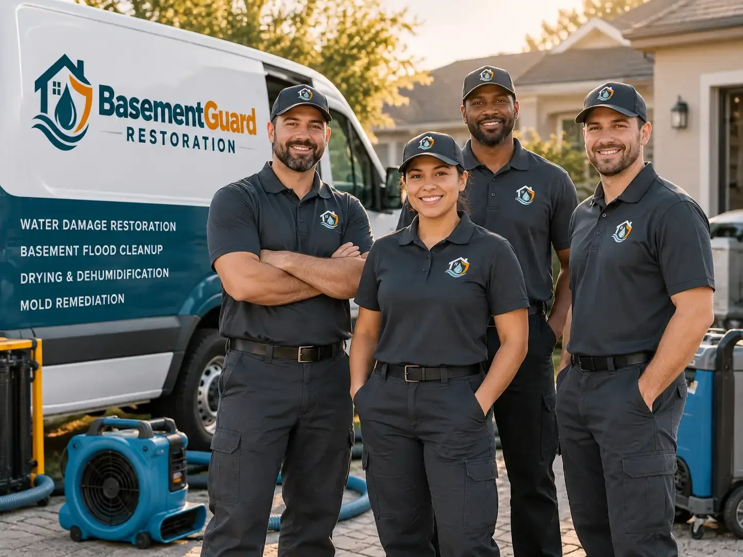 Basement Water Damage Restoration company in Ernul, NC